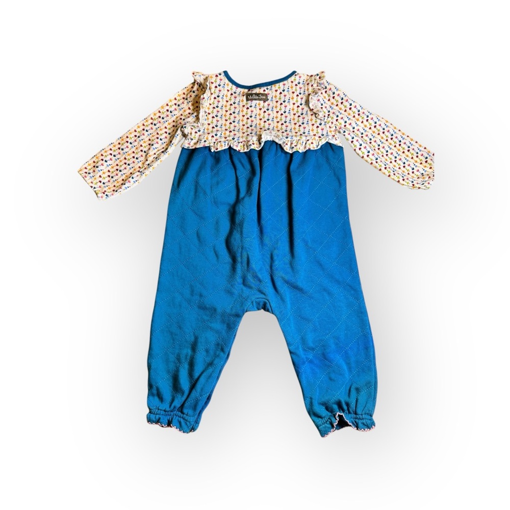 Matilda Jane Hearts Baby Warm‎ Long Sleeve Jumpsuit Baby Girl Size 18-24 Months - Picture 8 of 12